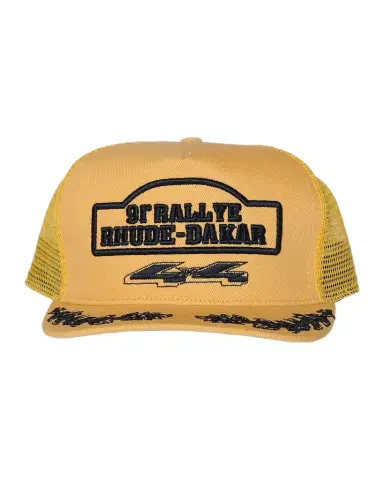 Rhude Men's 4x4 Rally Crest Trucker Hat | Thumbnail 1 Rhude Men's 4x4 Rally Crest Trucker Hat | Thumbnail 1