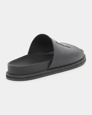 AMIRI Men's MA Leather Slides | Thumbnail 2 AMIRI Men's MA Leather Slides | Thumbnail 2