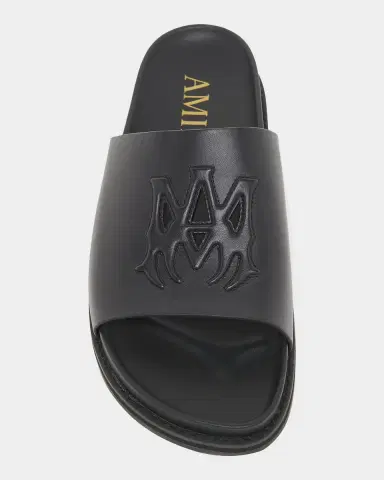 AMIRI Men's MA Leather Slides | Thumbnail 4 AMIRI Men's MA Leather Slides | Thumbnail 4
