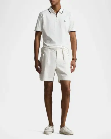 Polo Ralph Lauren Men's Stretch Mesh Polo Shirt | Thumbnail 2 Polo Ralph Lauren Men's Stretch Mesh Polo Shirt | Thumbnail 2