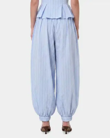 NICHOLAS Liselle Cotton Seersucker Balloon Pants | Thumbnail 3 NICHOLAS Liselle Cotton Seersucker Balloon Pants | Thumbnail 3