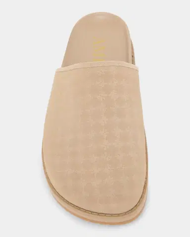 Amiri Men 's MA Monogram Suede Clogs | Thumbnail 4 Amiri Men 's MA Monogram Suede Clogs | Thumbnail 4