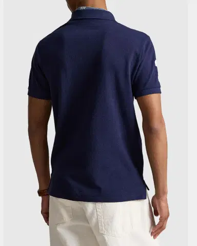 Polo Ralph Lauren Men's Big Pony Mesh Custom Slim-Fit Polo Shirt | Thumbnail 3 Polo Ralph Lauren Men's Big Pony Mesh Custom Slim-Fit Polo Shirt | Thumbnail 3