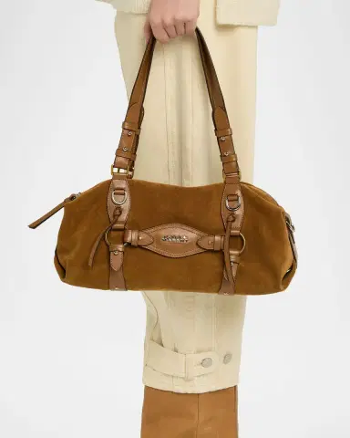 Isabel Marant Mini Tilpa Suede Shoulder Bag | Thumbnail 2 Isabel Marant Mini Tilpa Suede Shoulder Bag | Thumbnail 2