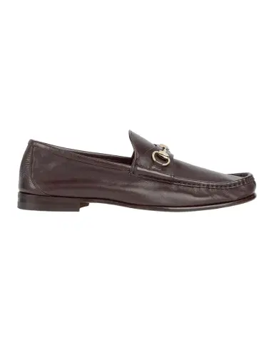 Gucci Men's Lugano Leather Loafers | Thumbnail 1 Gucci Men's Lugano Leather Loafers | Thumbnail 1