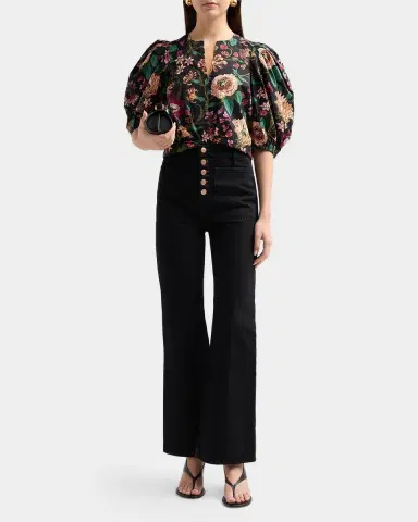 Ulla Johnson Florielle Floral Cotton Top | Thumbnail 2 Ulla Johnson Florielle Floral Cotton Top | Thumbnail 2