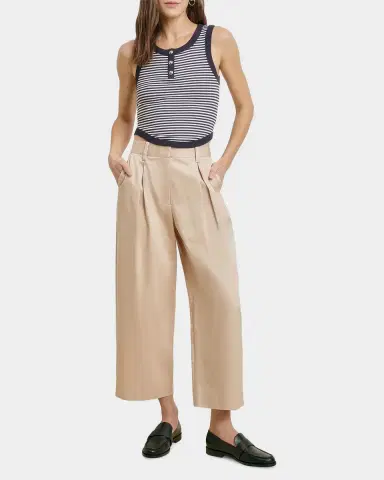 Favorite Daughter The London High-Rise Wide-Leg Crop Trousers | Thumbnail 2 Favorite Daughter The London High-Rise Wide-Leg Crop Trousers | Thumbnail 2
