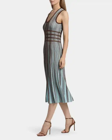 Ramy Brook Arlette Knitted Midi Dress | Thumbnail 3 Ramy Brook Arlette Knitted Midi Dress | Thumbnail 3