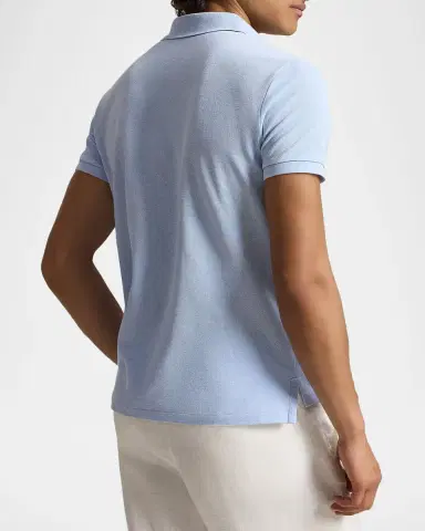 Polo Ralph Lauren Men's Slim Fit Piqué Polo Shirt | Thumbnail 3 Polo Ralph Lauren Men's Slim Fit Piqué Polo Shirt | Thumbnail 3