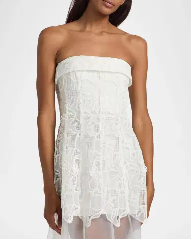 Simkhai Rennis Lace Bustier Gown | Thumbnail 5 Simkhai Rennis Lace Bustier Gown | Thumbnail 5