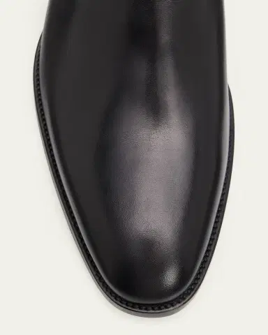 Saint Laurent Men's Wyatt 30 Leather Chelsea Boots | Thumbnail 4 Saint Laurent Men's Wyatt 30 Leather Chelsea Boots | Thumbnail 4