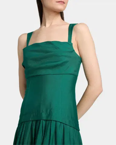Acler Forever Young Reeve Linen-Blend Drop-Waist Maxi Dress | Thumbnail 5 Acler Forever Young Reeve Linen-Blend Drop-Waist Maxi Dress | Thumbnail 5