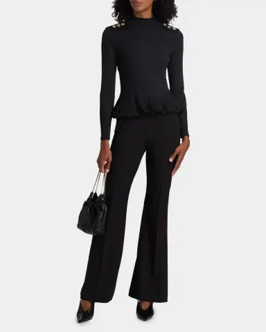 Generation Love Elise Crepe Flared Pants | Thumbnail 2 Generation Love Elise Crepe Flared Pants | Thumbnail 2