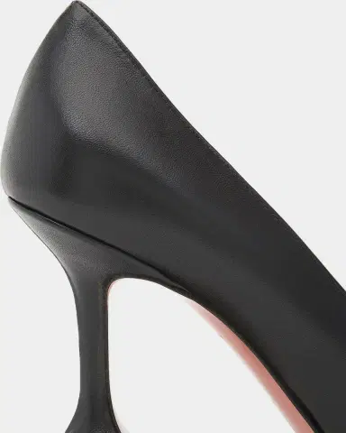 Amina Muaddi Ami 95MM Leather Pumps | Thumbnail 4 Amina Muaddi Ami 95MM Leather Pumps | Thumbnail 4