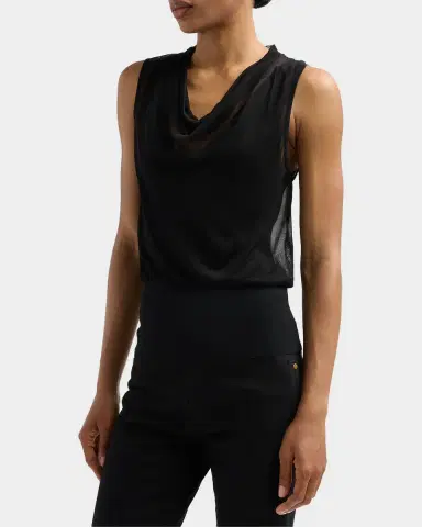Simkhai Cara Cowlneck Tank | Thumbnail 5 Simkhai Cara Cowlneck Tank | Thumbnail 5