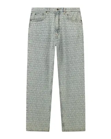 Emporio Armani Men's Logo Relaxed Jeans | Thumbnail 1 Emporio Armani Men's Logo Relaxed Jeans | Thumbnail 1