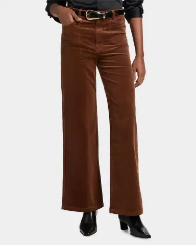 PAIGE Anessa Cotton-Blend Corduroy Wide-Leg Pants | Thumbnail 4 PAIGE Anessa Cotton-Blend Corduroy Wide-Leg Pants | Thumbnail 4