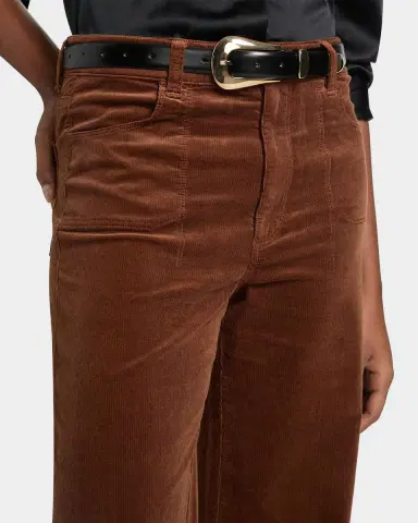 PAIGE Anessa Cotton-Blend Corduroy Wide-Leg Pants | Thumbnail 5 PAIGE Anessa Cotton-Blend Corduroy Wide-Leg Pants | Thumbnail 5