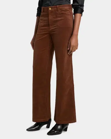 PAIGE Anessa Cotton-Blend Corduroy Wide-Leg Pants | Thumbnail 7 PAIGE Anessa Cotton-Blend Corduroy Wide-Leg Pants | Thumbnail 7