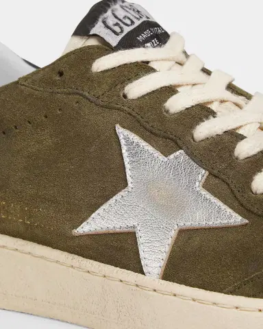 Golden Goose Men 's Ball Star Suede & Leather Sneakers | Thumbnail 2 Golden Goose Men 's Ball Star Suede & Leather Sneakers | Thumbnail 2