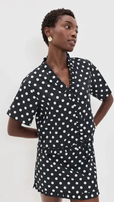 VRG GRL Polka Dot Piper Top | Thumbnail 2 VRG GRL Polka Dot Piper Top | Thumbnail 2