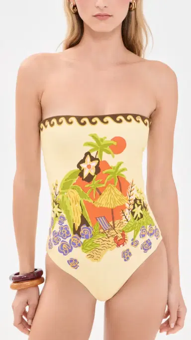 ALÉMAIS Island Cove One Piece Cream | Thumbnail 2 ALÉMAIS Island Cove One Piece Cream | Thumbnail 2