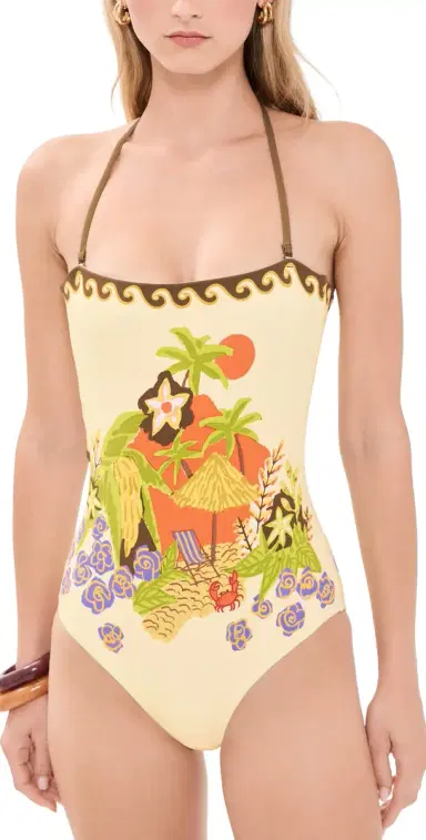 ALÉMAIS Island Cove One Piece Cream | Thumbnail 1 ALÉMAIS Island Cove One Piece Cream | Thumbnail 1