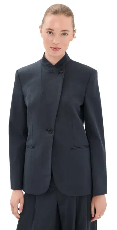 TWP Buttoned Up Blazer Indigo M | Thumbnail 1 TWP Buttoned Up Blazer Indigo M | Thumbnail 1
