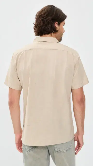 Rhythm Classic Linen Shirt and | Thumbnail 3 Rhythm Classic Linen Shirt and | Thumbnail 3