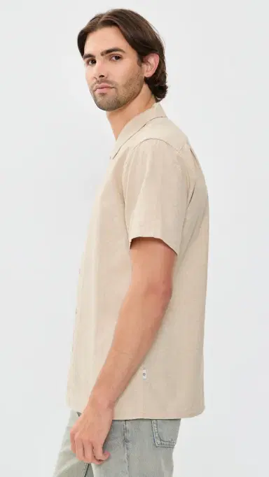 Rhythm Classic Linen Shirt and | Thumbnail 4 Rhythm Classic Linen Shirt and | Thumbnail 4