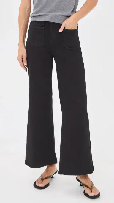 Good American Good Petite Palazzo Jeans Black1 | Thumbnail 2 Good American Good Petite Palazzo Jeans Black1 | Thumbnail 2