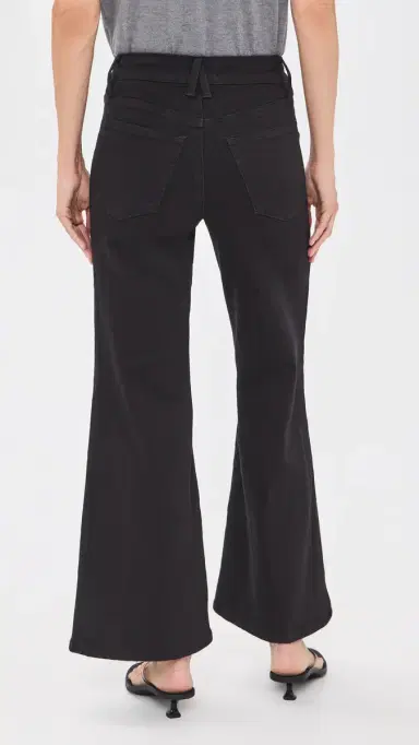 Good American Good Petite Palazzo Jeans Black1 | Thumbnail 3 Good American Good Petite Palazzo Jeans Black1 | Thumbnail 3