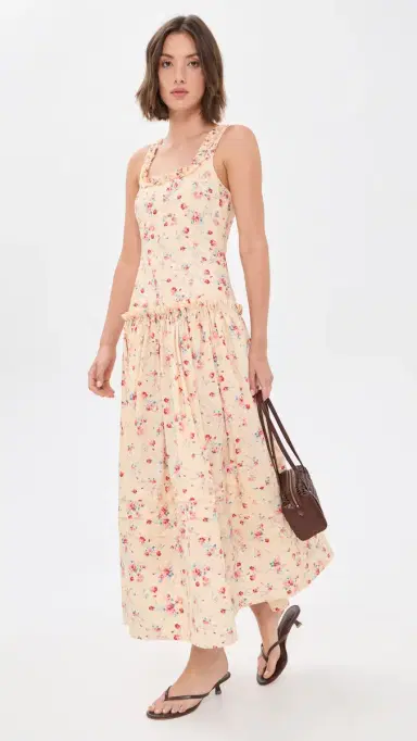 Lee Mathews Clarice Floral Dress | Thumbnail 5 Lee Mathews Clarice Floral Dress | Thumbnail 5
