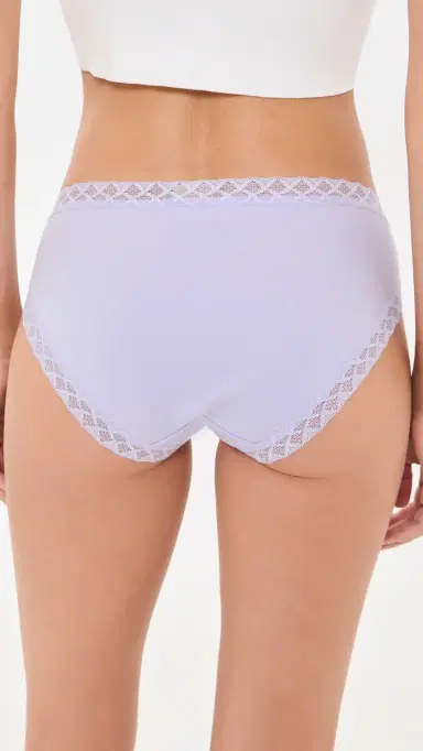 Natori Bliss Girl Briefs 3 Pack Twilight Haze/Purple Prl/Greystone | Thumbnail 4 Natori Bliss Girl Briefs 3 Pack Twilight Haze/Purple Prl/Greystone | Thumbnail 4