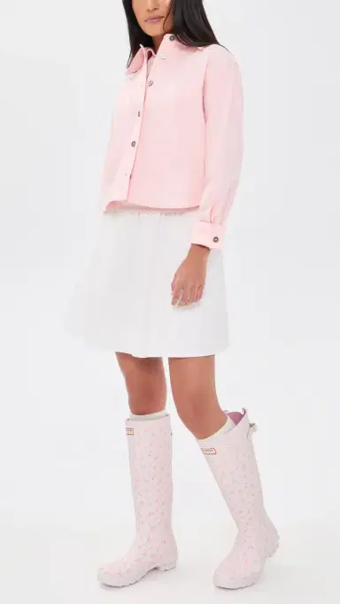 Hunter Boots Hunter x LoveShackFancy Original Tall Back Adjustable Boots Light Pink 61 | Thumbnail 3 Hunter Boots Hunter x LoveShackFancy Original Tall Back Adjustable Boots Light Pink 61 | Thumbnail 3