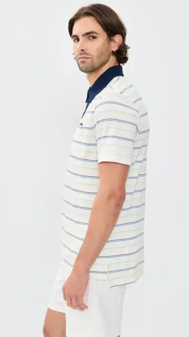 Adidas Golf Originals Striped Pocket Polo | Thumbnail 4 Adidas Golf Originals Striped Pocket Polo | Thumbnail 4