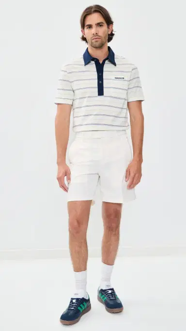 Adidas Golf Originals Striped Pocket Polo | Thumbnail 5 Adidas Golf Originals Striped Pocket Polo | Thumbnail 5