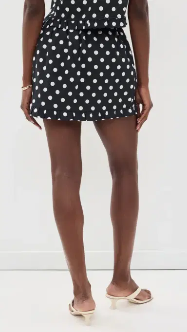 VRG GRL Rhode Polka Dot Skirt Polka Dot | Thumbnail 3 VRG GRL Rhode Polka Dot Skirt Polka Dot | Thumbnail 3