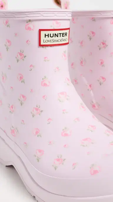 Hunter Boots Hunter x Loveshackfancy Play Short Rain Boots Light Pink 682 7 | Thumbnail 6 Hunter Boots Hunter x Loveshackfancy Play Short Rain Boots Light Pink 682 7 | Thumbnail 6