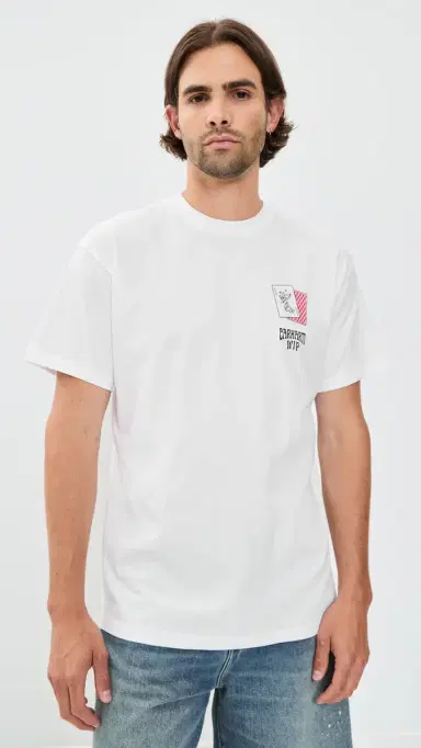 Carhartt WIP Playing Cards Graphic T-Shirt White | Thumbnail 3 Carhartt WIP Playing Cards Graphic T-Shirt White | Thumbnail 3