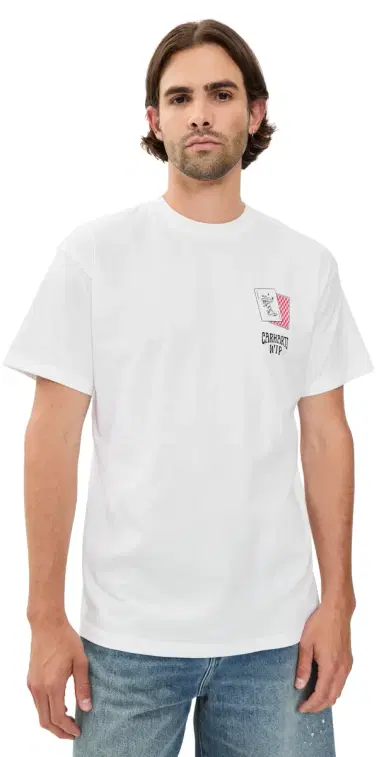Carhartt WIP Playing Cards Graphic T-Shirt White | Thumbnail 1 Carhartt WIP Playing Cards Graphic T-Shirt White | Thumbnail 1