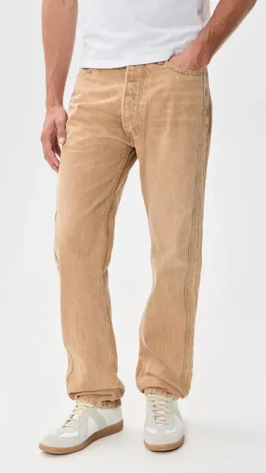 Rhude 90s Traxedo Denim Jeans Washed Brown | Thumbnail 2 Rhude 90s Traxedo Denim Jeans Washed Brown | Thumbnail 2