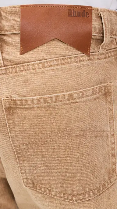 Rhude 90s Traxedo Denim Jeans Washed Brown | Thumbnail 6 Rhude 90s Traxedo Denim Jeans Washed Brown | Thumbnail 6