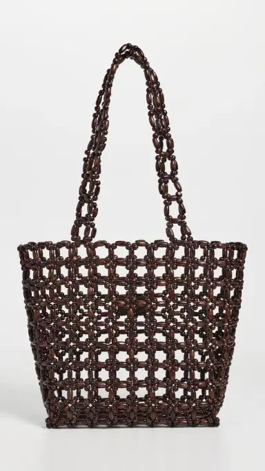 Madewell Beaded Tote Stained Bead Multi One Size | Thumbnail 2 Madewell Beaded Tote Stained Bead Multi One Size | Thumbnail 2