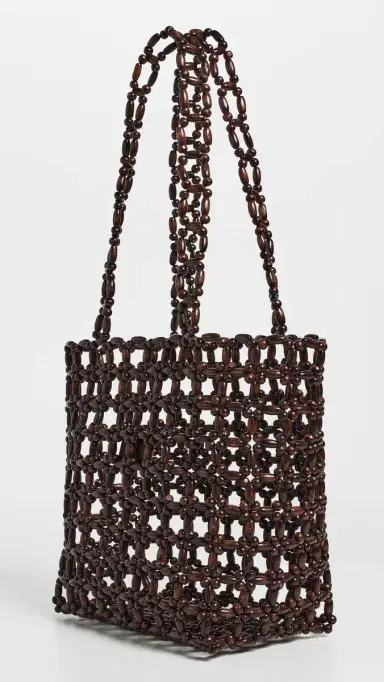 Madewell Beaded Tote Stained Bead Multi One Size | Thumbnail 4 Madewell Beaded Tote Stained Bead Multi One Size | Thumbnail 4