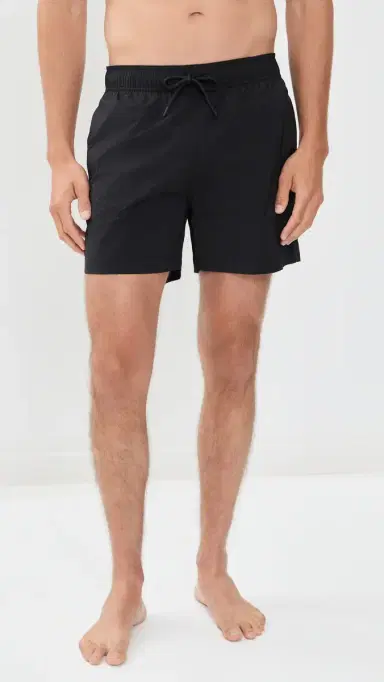 Frescobol Carioca alvador Elasticated wim Trunks 5 Black | Thumbnail 2 Frescobol Carioca alvador Elasticated wim Trunks 5 Black | Thumbnail 2
