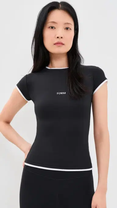 FORM Layered Tee Black/White | Thumbnail 2 FORM Layered Tee Black/White | Thumbnail 2