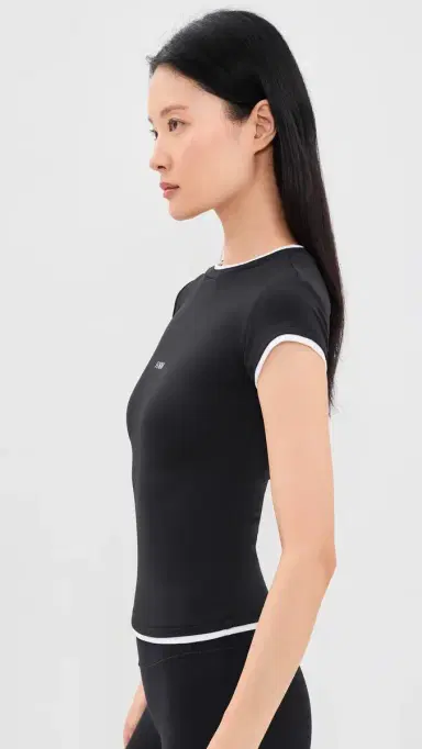 FORM Layered Tee Black/White | Thumbnail 4 FORM Layered Tee Black/White | Thumbnail 4