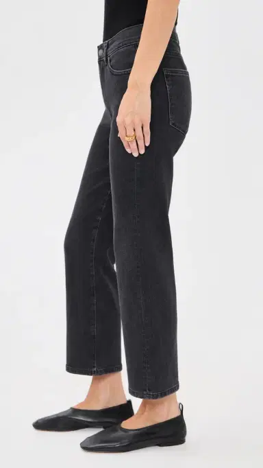 DL1961 Halle Instasculpt Straight Petite Jeans nightshade (dl airbrushed) | Thumbnail 4 DL1961 Halle Instasculpt Straight Petite Jeans nightshade (dl airbrushed) | Thumbnail 4