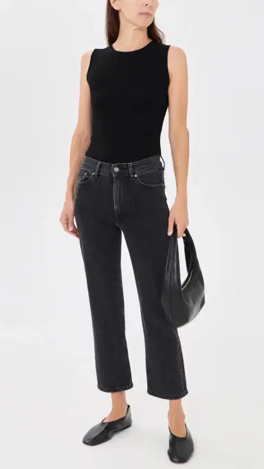 DL1961 Halle Instasculpt Straight Petite Jeans nightshade (dl airbrushed) | Thumbnail 5 DL1961 Halle Instasculpt Straight Petite Jeans nightshade (dl airbrushed) | Thumbnail 5